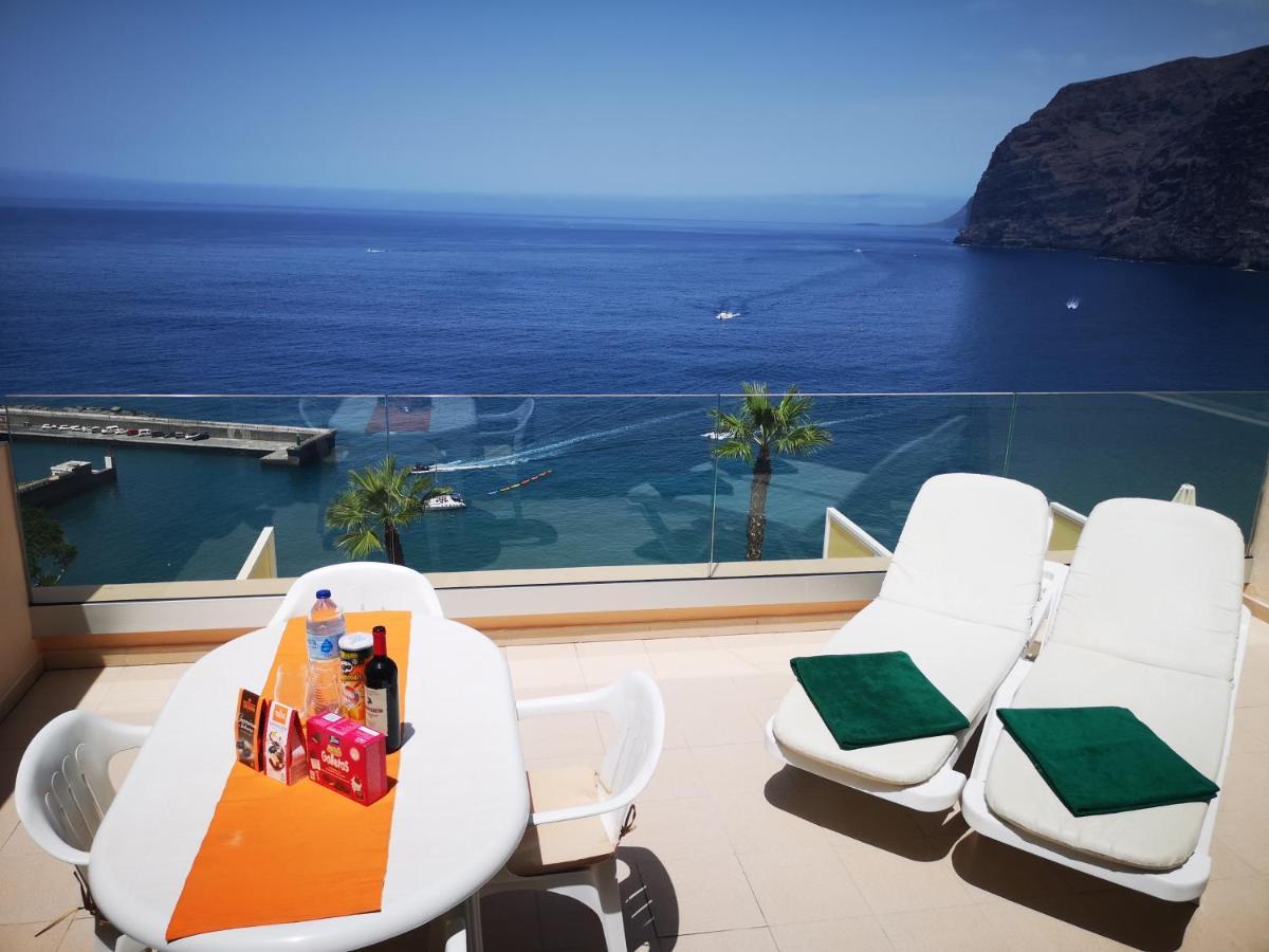 Magical Apt. With Sea View & Cliff Apartment Acantilado de los Gigantes Exterior photo